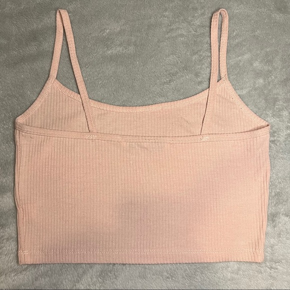 Bluenotes - Cropped Baby Pink Tank Top (SIZE S) - Picture 4 of 5